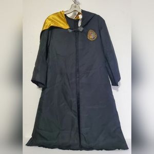 HARRY POTTER Kids Black Cape Size M (7/8) Costume New No Tags